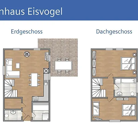 بيت للعطل Ferienhaus Eisvogel